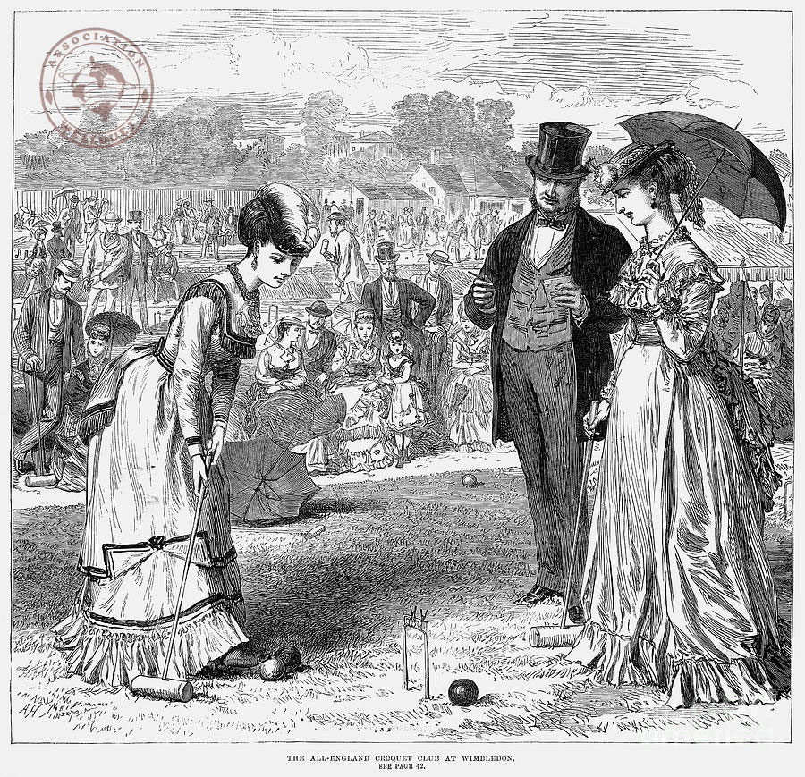 Jeu de croquet ou le jeu du Pall Mall Association Wellouëj