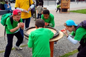 Animation jeux anciens en bois