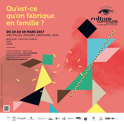 affiche qu'est-ce qu'on fabrique en famille ?