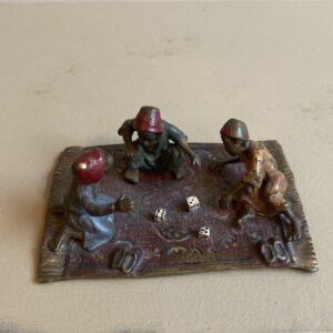 bronze de vienne - les joueurs de dés