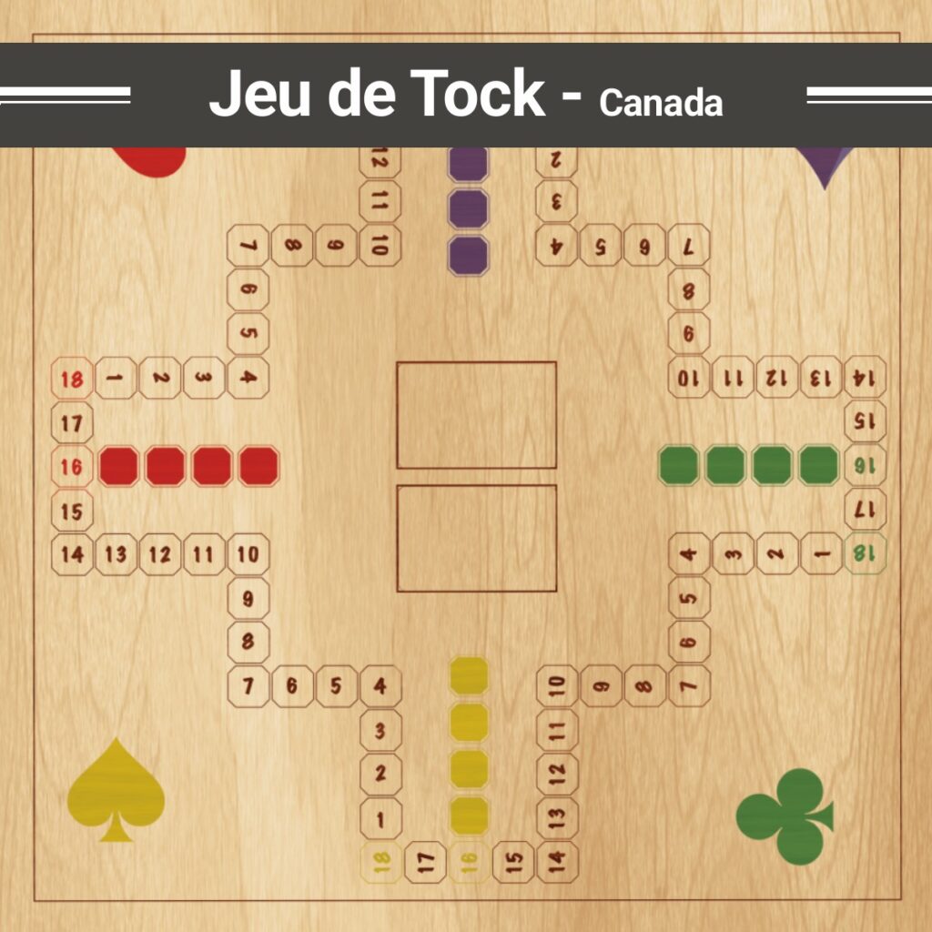 plateau jeu de tock